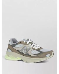 New Balance - Low Top Sneakers Contrast Sole Mesh Panels - Lyst