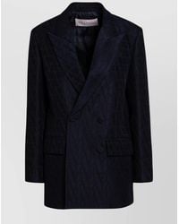 Valentino - Double Breasted Jacket Iconographe Toile - Lyst
