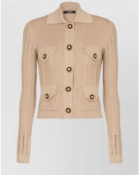 Balmain - Cardigan With Pockets - Lyst