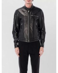 Tom Ford - Lamb Leather Slim-Fit Biker Jacket - Lyst