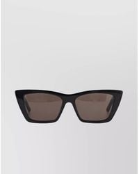 Saint Laurent - Acetate Rectangular Sunglasses - Lyst