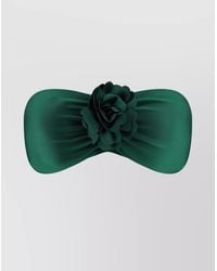 Zimmermann - Floral-Print Bandeau Bra - Lyst