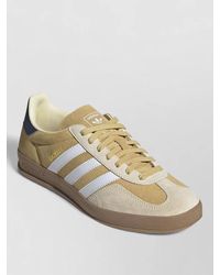 adidas Originals - Suede Sneakers Contrast Stripes Rubber Sole - Lyst