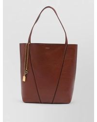 Chloé - Spin Shoulder Bag Chain Double Handles - Lyst