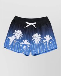 Moschino - Beach Shorts Palm Print Gradient Design - Lyst