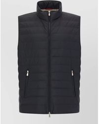 Brunello Cucinelli - Horizontal Quilted Goose Down Technical Vest - Lyst