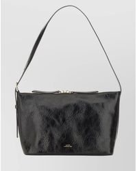 A.P.C. - Textured Shoulder Bag Adjustable Strap - Lyst