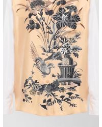 Etro - Floral-Print Long-Sleeve Shirt - Lyst
