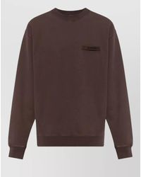Jacquemus - Long Sleeve Crew Neck Regular Fit Top - Lyst