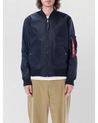 Alpha Industries - Slim Fit Nylon Flight Jacket Coat - Lyst