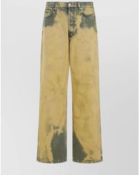 Dries Van Noten - Printed Wide-Leg Trousers - Lyst