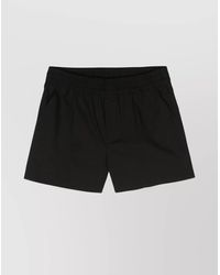 P.A.R.O.S.H. - Cotton Poplin Thigh-Length Shorts - Lyst