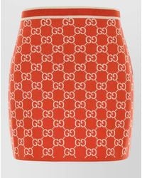 Gucci - Midi Skirt Elastic Waistband Modern Silhouette - Lyst