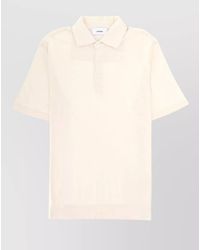 Lardini - Silk Cotton Polo Shirt - Lyst