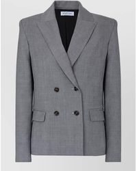 Raquel Diniz - Wool Cropped Jacket - Lyst