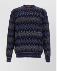 Missoni - Wool Zigzag Pattern Jumper - Lyst