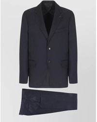 Lardini - Wool Single Breasted Suit - Lyst