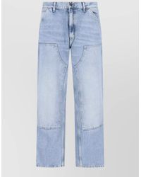 Carhartt - Straight Trousers Belt Loops Back And Front Pockets - Lyst
