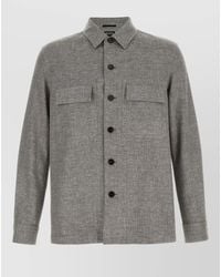 ZEGNA - 'Crossover' Overshirt - Lyst