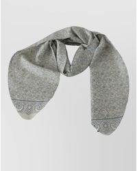 Ermanno Scervino - Silk Floral-Print Scarf - Lyst
