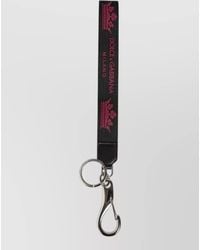Dolce & Gabbana - Leather Logo Keychain - Lyst