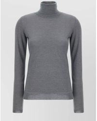 Brunello Cucinelli - Sparkling Turtleneck Knit Sweater - Lyst