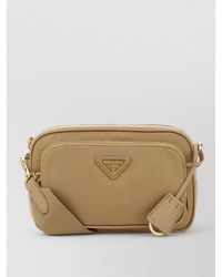 Prada - Renylon Crossbody Bag Adjustable Strap Tag - Lyst