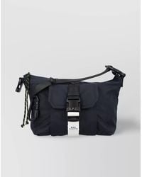 A.P.C. - Trek Adjustable Strap Messenger Bag - Lyst