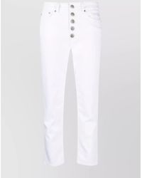 Dondup - Cropped Denim Jeans - Lyst