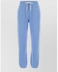 Polo Ralph Lauren - Cotton Lounge Pants Elasticated Hems Pockets - Lyst