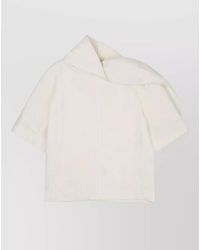 Bottega Veneta - Wool Cropped Jacket - Lyst