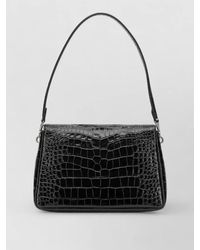 Tory Burch - Eleanor Lamb Leather Clutch Bag - Lyst