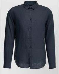 NN07 - Enzo Long Sleeve Regular Collar Shirt - Lyst