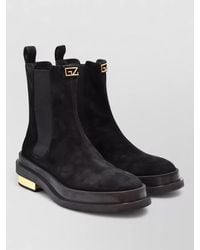 Giuseppe Zanotti - Suede Leather Ankle Boots - Lyst