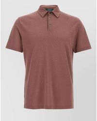 Zanone - Ice Cotton Polo Shirt Short Sleeves - Lyst