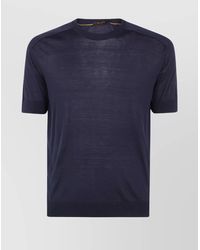 Moorer - Crew Neck Short Sleeves Sweater - Lyst