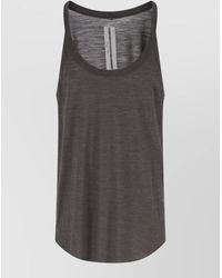Rick Owens - Silk Wool Tank Top - Lyst