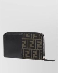 Fendi - Ff Zucca Zip Around Long Wallet - Lyst
