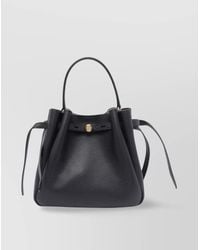 Tory Burch - Romy Small Leather Bucket Bag - Lyst
