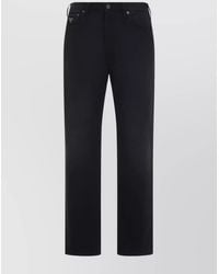 Prada - Denim Straight-Leg Tapered Jeans - Lyst