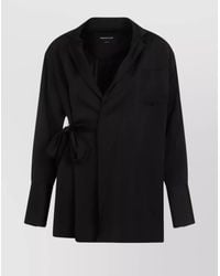 Fabiana Filippi - Viscose Wrap Blazer - Lyst