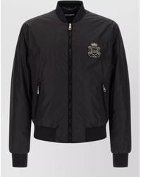 Dolce & Gabbana - Logo Bomber Jacket - Lyst