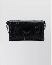 Zadig & Voltaire - Chain Strap Shoulder Bag With Studded Detail - Lyst