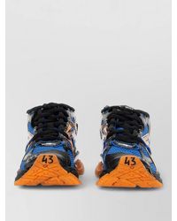 Balenciaga - Runner Sneakers Mesh Panels Contrast Sole - Lyst
