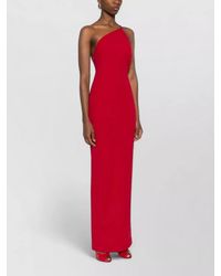 Solace London - Alexandra One Shoulder Backless Fitted Maxi Dress - Lyst