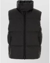 DSquared² - Nylon Sleeveless Down Jacket High Collar - Lyst