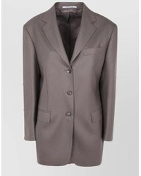 Tagliatore - Virgin Wool Single-Breasted Suit Jacket - Lyst