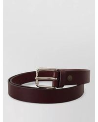 Dolce & Gabbana - Leather Belt Smooth Finish Buckle - Lyst