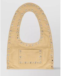 GIMAGUAS - Rectangular Studded Shoulder Bag - Lyst