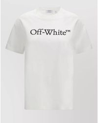 Off-White c/o Virgil Abloh - Logo-Print Cotton Short-Sleeve T-Shirt - Lyst